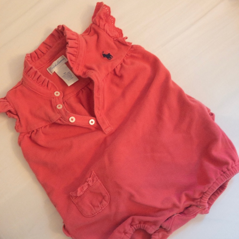 Ralph Lauren ruffle bubble